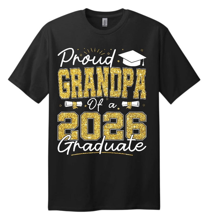Short Sleeve Graduation- Proud Grandparents